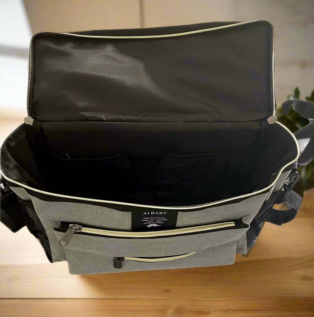 Sac à Langer - BabyTravel™ - Gris - Le Coin Bébé