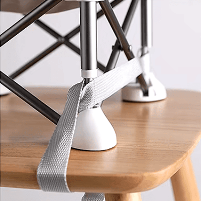 Chaise Pliante - BabyBoosterSeat™ - Gris - Le Coin Bébé