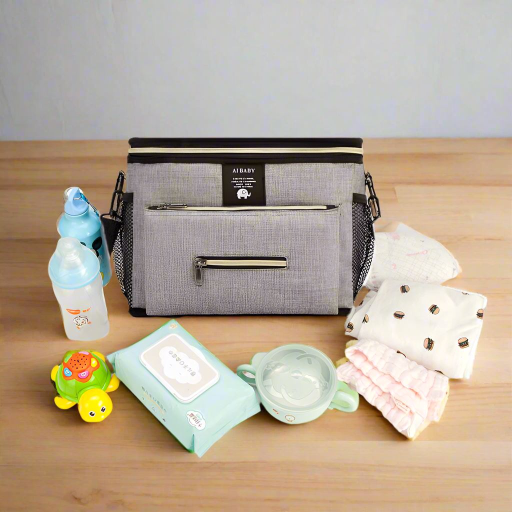 Sac à Langer - BabyTravel™ - Gris - Le Coin Bébé