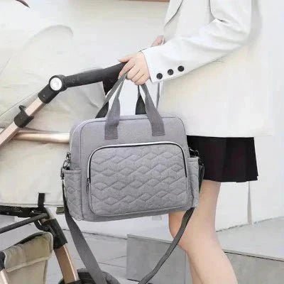 Sac à Langer - TotalProtectDiaperBag™ - Gris - Le Coin Bébé